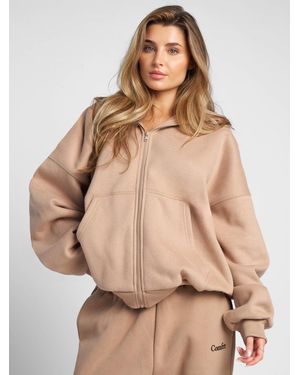 Comfrt Cloud Zip Hoodie – Mega - Natural