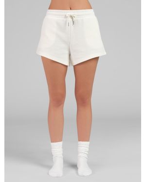 Comfrt Waffle Lounge Short - White