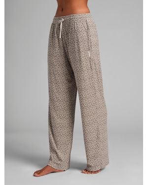 Comfrt Rib Contour Pants - Gray