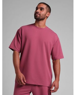 Comfrt Luxe Terry Tee - Red