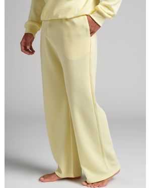 Comfrt Waffle Lounge Pant - Yellow