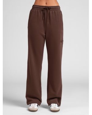 Comfrt Halo Lightweight Airplane Mode Straight Leg Sweatpants - Brown