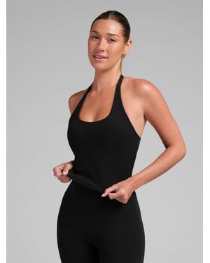Comfrt Core Halter Tank - Black