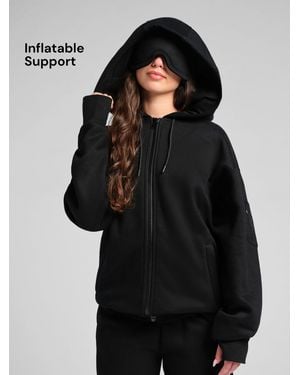 Comfrt Inflate Zip Hoodie - Black