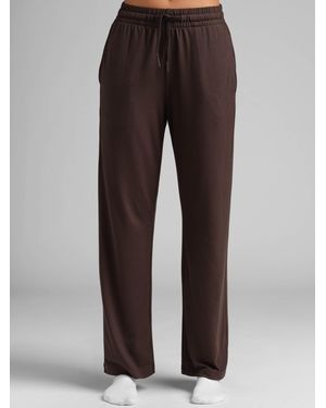 Comfrt Alldayjersey Straight Leg Pants - Brown