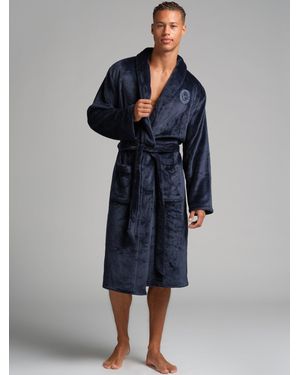 Comfrt Dreamday Plush Robe - Blue