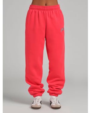 Comfrt Varsity Logo Sweatpants - Red