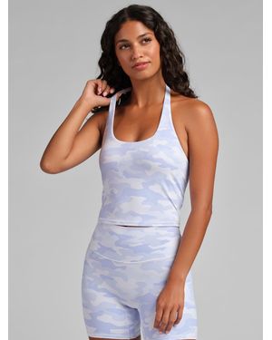 Comfrt Core Halter Tank - White
