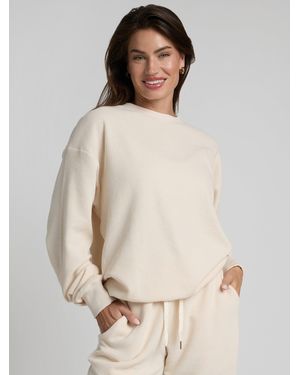 Comfrt Waffle Lounge Long Sleeve - Natural