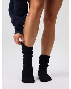 Comfrt Scrunch Socks - Blue