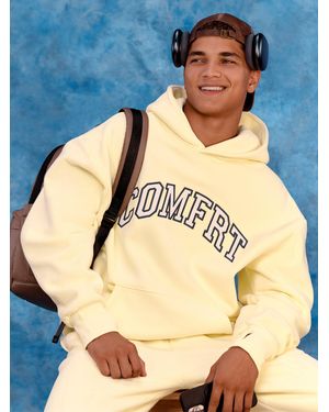 Comfrt Varsity Hoodie - Natural