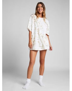 Comfrt Camo Tee Shirt - White