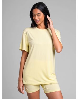 Comfrt Cloud Lounge Tee Shirt - Yellow