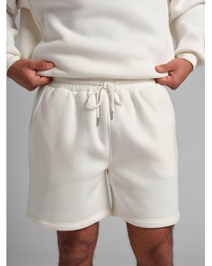Comfrt Basic Fleece Short - White