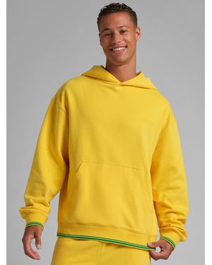 Comfrt Laid Back Halo Lightweight Hoodie - Yellow
