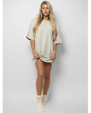 Comfrt Essential Oversized Tee Shirt - Natural