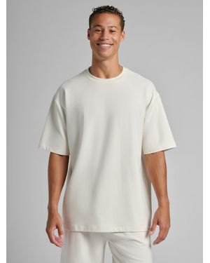 Comfrt Luxe Terry Tee - White