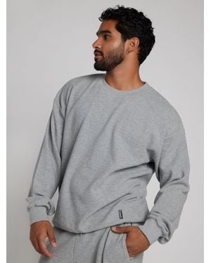 Comfrt Waffle Lounge Long Sleeve - Gray