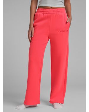 Comfrt Tranquil Straight Leg Sweatpants - Red
