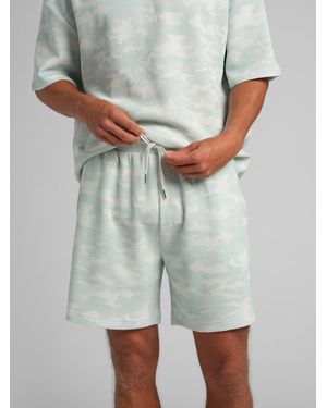 Comfrt Waffle Lounge 7" Short - Gray