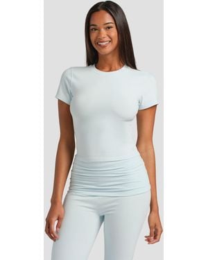Comfrt Softstretch Baby Tee - White