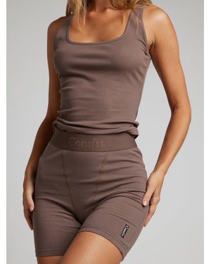 Comfrt Rib Contour Boxer - Brown
