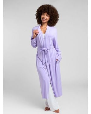Comfrt Luna Lounge Robe - Purple