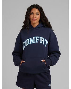 Comfrt Varsity Hoodie - Blue