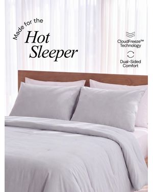 Comfrt Cloudfreeze Cooling Pillow Cases - Gray