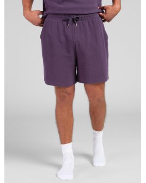 Comfrt Waffle Lounge 7" Short - Purple