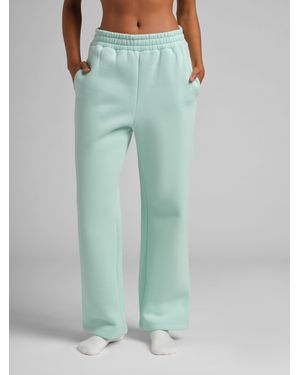 Comfrt Pastel Straight Leg Sweatpants - Green