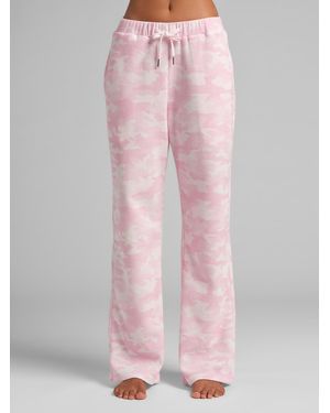 Comfrt Waffle Lounge Pant - Pink