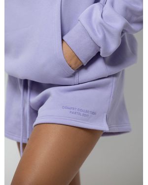Comfrt Pastel Shorts - Purple