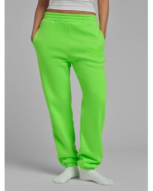 Comfrt Neon Minimalist Sweatpants - Green