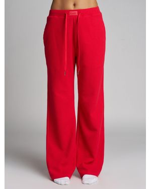 Comfrt Waffle Lounge Pant - Red