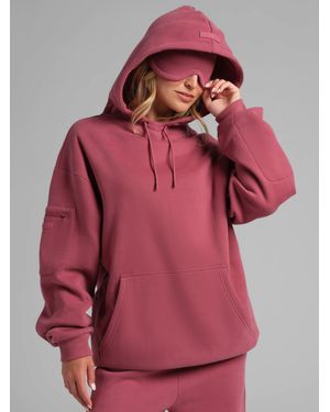 Comfrt Airplane Mode Travel Hoodie – Mega - Red