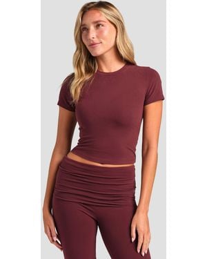 Comfrt Softstretch Baby Tee - Red