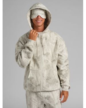 Comfrt Airplane Mode Travel Zip Hoodie – Mega - Gray
