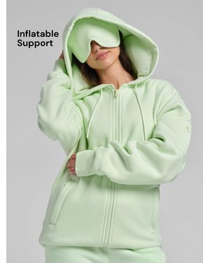 Comfrt Inflate Zip Hoodie - Green