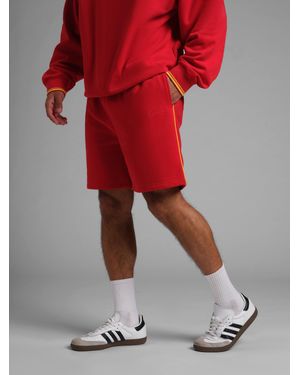 Comfrt Laid Back Halo Lightweight Short 7" - Red