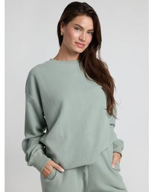 Comfrt Waffle Lounge Long Sleeve - Green