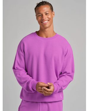 Comfrt Vip Exclusive Waffle Lounge Long Sleeve - Pink
