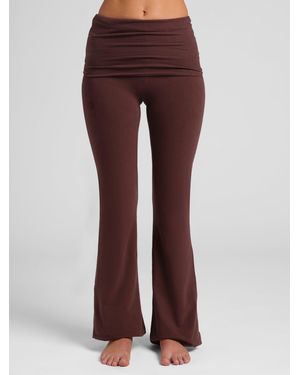 Comfrt Softstretch Foldover Pant - Red