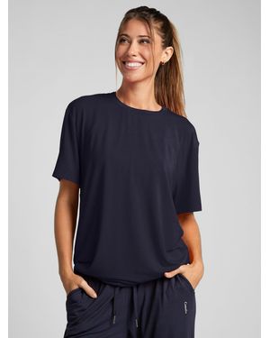 Comfrt Cloud Lounge Tee Shirt - Blue