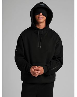 Comfrt Airplane Mode Travel Hoodie – Mega - Black