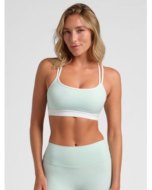Comfrt Core Strappy Bra - Green