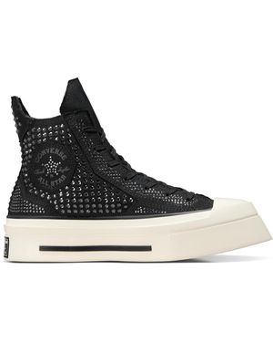 Converse Chuck 70 De Luxe Squared With Swarovskiâ Crystals Canvas For - Black