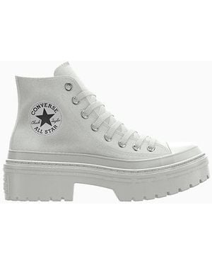 Converse Custom Chuck Taylor All Star Lugged Heel Platform By You Canvas - White