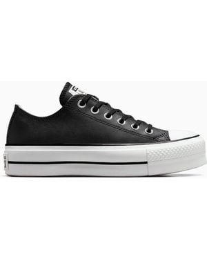 Converse Chuck Taylor All Star Lift Platform Leather - Black