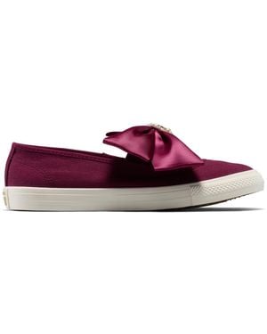 Converse Chuck Taylor All Star Dainty Ballerina Charms Canvas For - Red